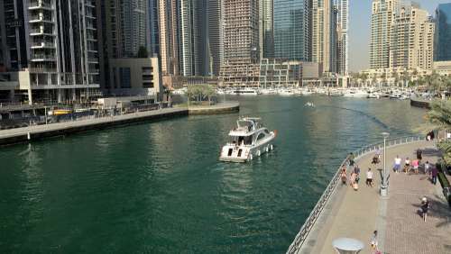 Dubai U A E Emirates Building Arab Travel