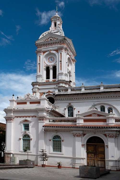 Ecuador Cuenca Church Architecture San Francisco