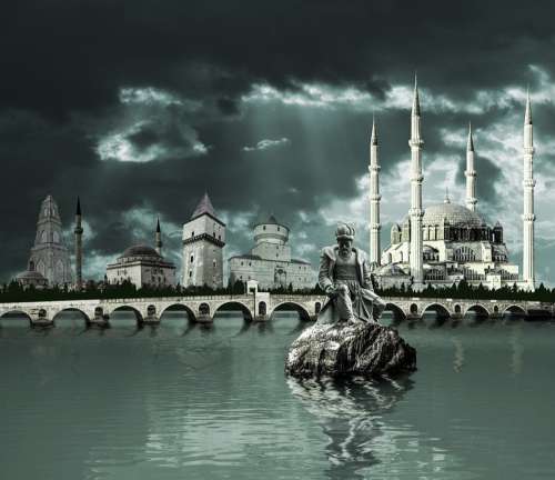 Edirne Photoshop Manipulation Fantasy Water