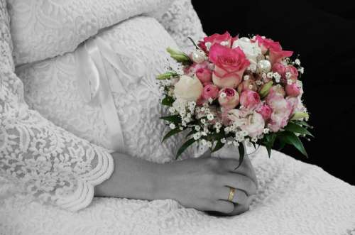 Event Wedding Ceremony Bride Bouquet Wedding Ring