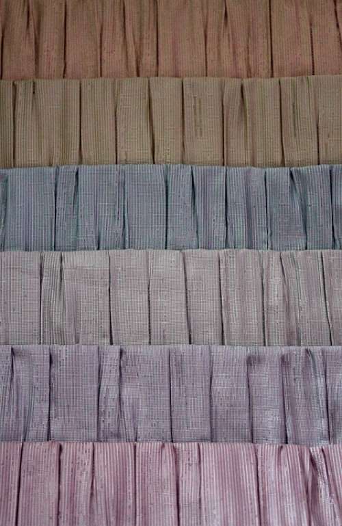 Fabric Set Blinds Gradient Multi Color