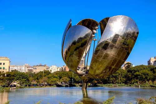 Floralis Generic Argentina Buenos Aires Park