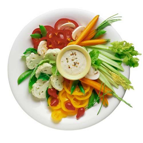 Fresh Vegan Food Vegetarian Nutrition Vegetables