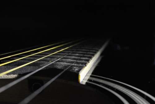Guitar Close Up Music Musical Instrument