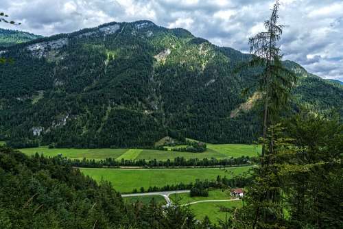 Hagertal Kössen Tyrol Austria Nature Alpine