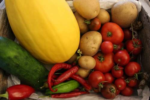 Homegrown Vegetables Organic Ingredient Vegetarian