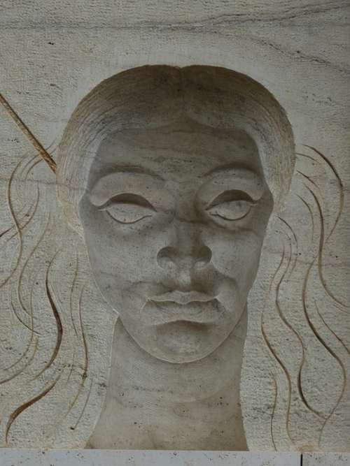 Image Relief Spain Catalonia Woman Face