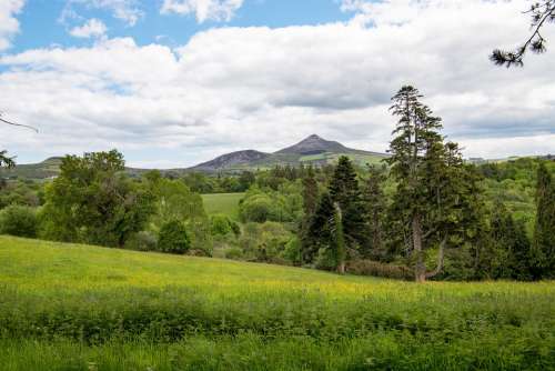Ireland Wicklow Nature Travel Mountains Hills