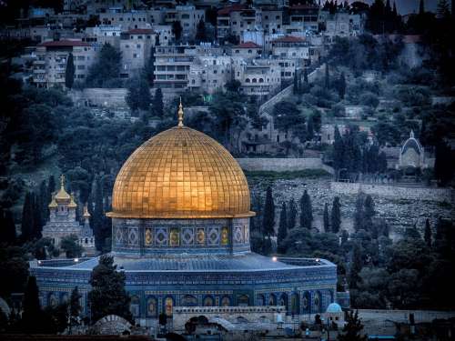 Jerusalem Dome Palestine Israel Architecture Islam