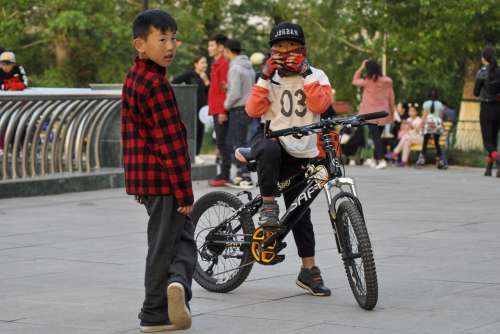 Kids Bike Bicycle Child Kid Boy Sport Young