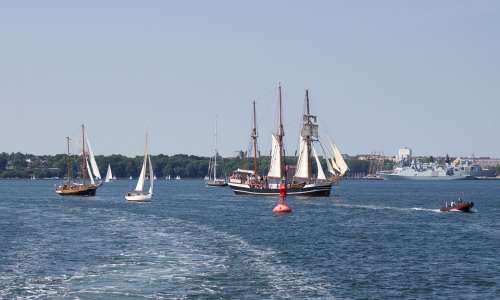 Kieler Firth Baltic Sea Mecklenburg Water Shipping