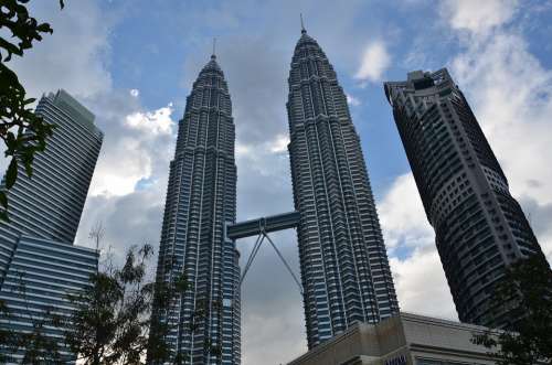 Kuala Lumpur Petronas Towers Malaysia Skyscraper