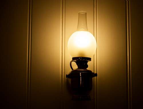 Lamp Wall Lamp Light Lighting Shining Current