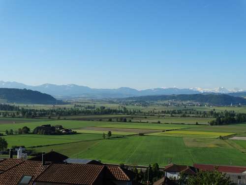 Landscape Wauwil Willisau Switzerland View