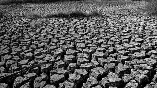 Landscape Black And White Earth No Water