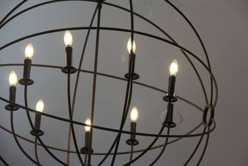 Light Chandelier Lamp Candlestick Design Lighting