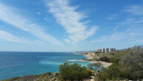 Mediterranean Sea Beach Holiday Costa Sky