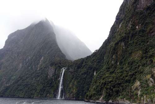 Nature Fog Landscape Sky Mountain New Zealand