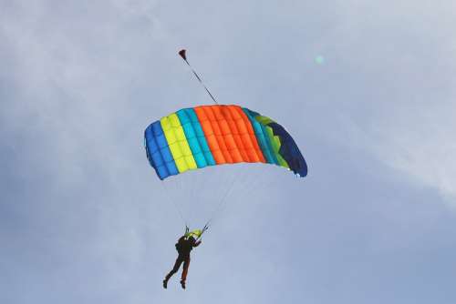 Parachute Flying Paragliding