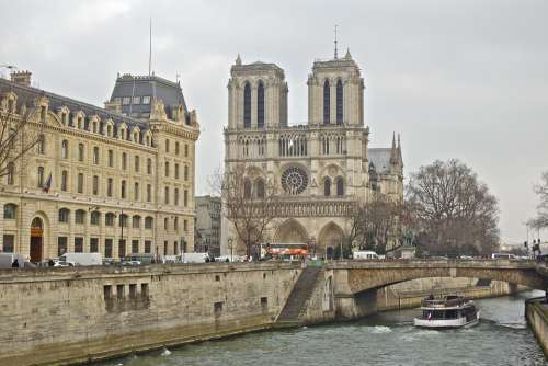 Paris France Architecture Landmark City Building