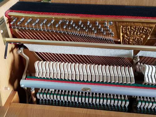 Piano Mechanics Instrument Music Hammer Strings