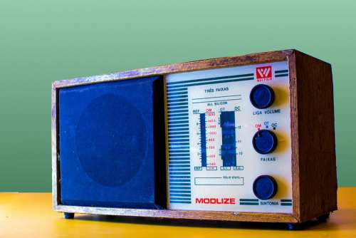 Radio The Old Radio Raido Vintage Retro Wood