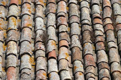Roof Brick Tile House Housetop Roofing Tiles