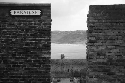 Scarborough Paradise Blackandwhite B W Coast