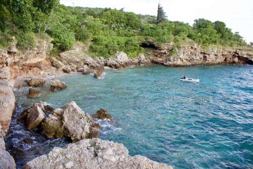 Sea Rocks Croatia Trip Costa Summer Holiday