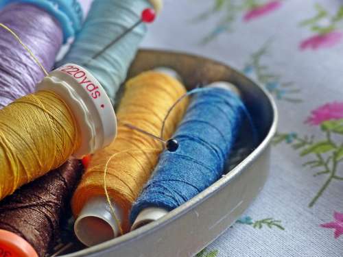 Sewing Thread Sew Yarn Thread Bobbin Nähutensilien