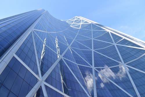 Skyscraper Building Urban Architecture Calgary