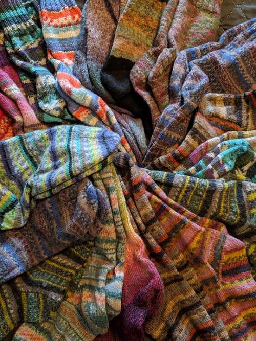Socks Knitting Hand Knit Wool Knitted Yarn
