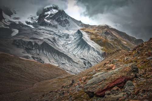 South Tyrol Landscape Mountains Alpine Stone