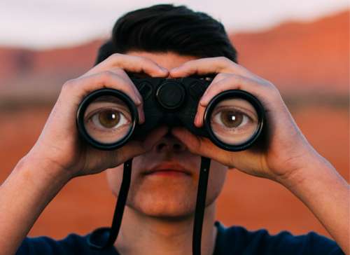 Spying Eyes Strange Weird Surveillance Privacy