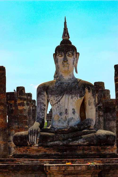 Sukhothai Thailand Temple Historical Buddha