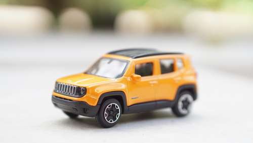 Toy Jeep Yellow Hobby Car Park