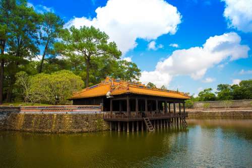 Tu Duc Tomb Hue Vietnam Tomb Asian Asia Palace