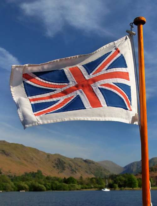 Union Jack Ullswater Britain England Union Flag