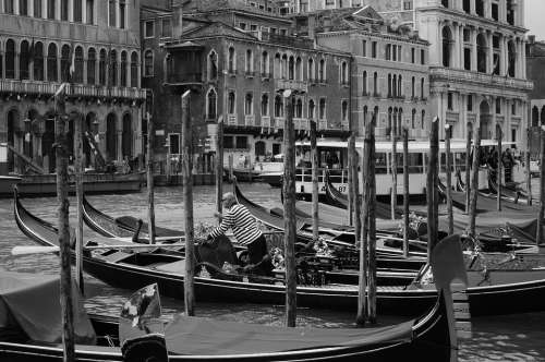 Venice Italy Water City Canal Boat Tourism