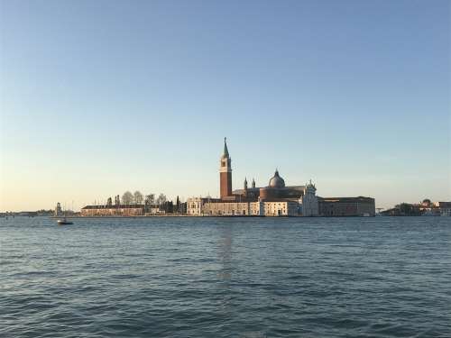 Venice Sea Sky Italy Travel Europe
