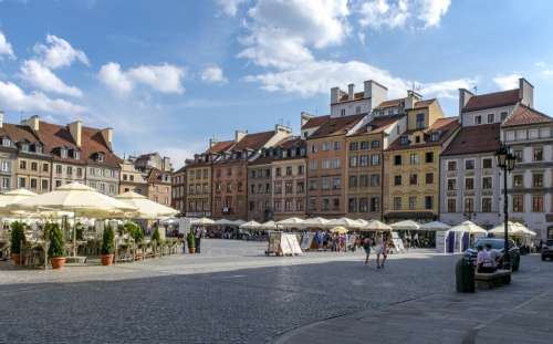 Warsaw Old Town Architecture Tourism History