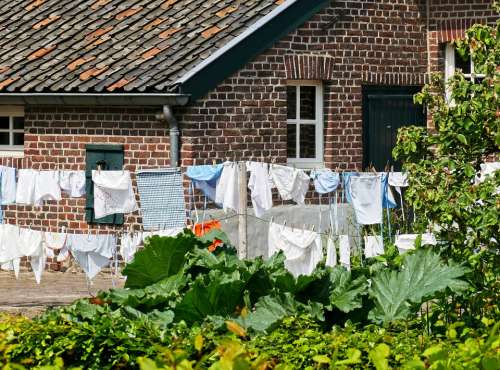 Was Clothesline Farm Wash Clothing Hang Dry