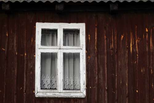 Window Wooden Architecture Old House