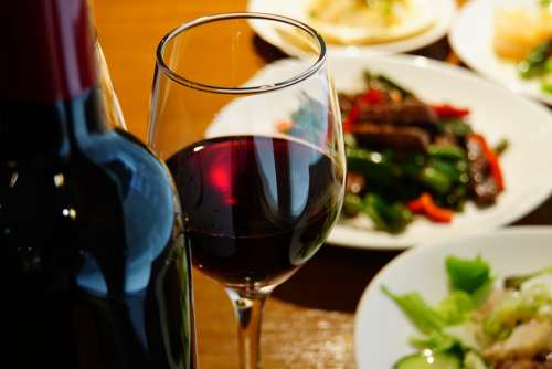 Wine Foppery Dress Up Cuisine Dinner Glass Bottle