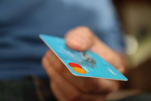 credit card money finance payment hand