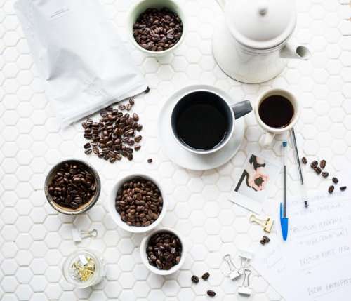 coffee beans seeds espresso drink