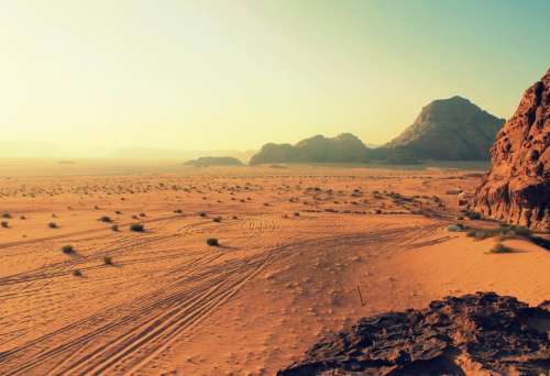 nature landscape desert sand prints
