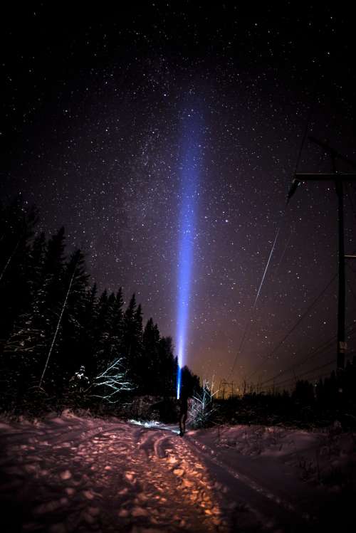 dark night sky stars galaxies