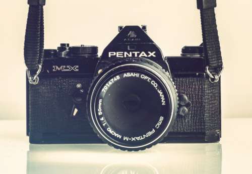 pentax analogue camera vintage antique