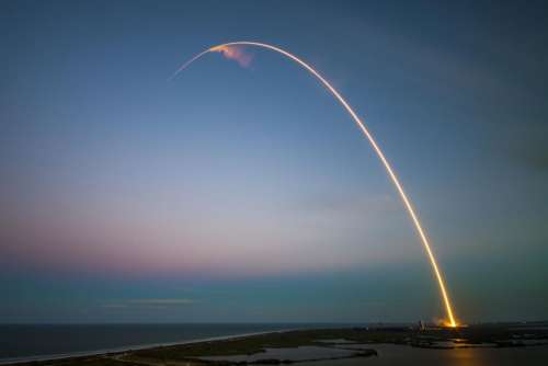 rockets rocket ship space shuttle sunset